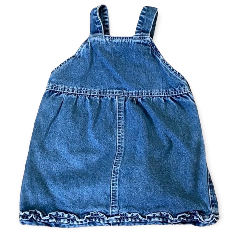 Cherokee Baby Girls 18 Months Denim Jumper - Picture 5 of 5